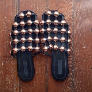 Alexander Wang Amelia cage slide